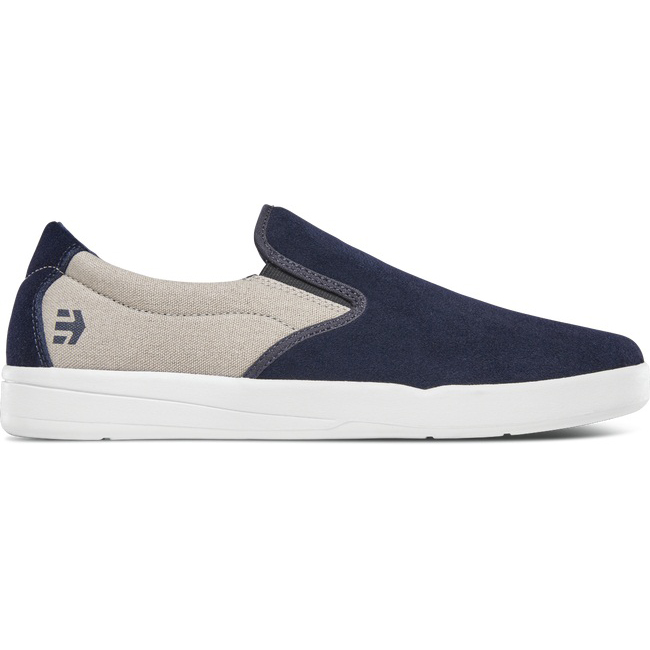 Etnies VEER SLIP Sneakers Heren Donkerblauw/Beige BE-EDMPJX